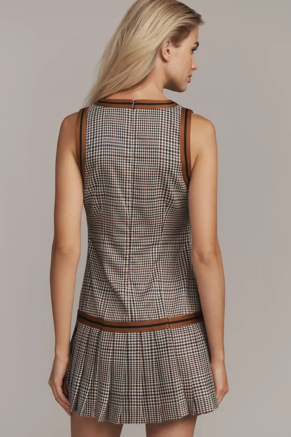 Vintageclothstore Glastonbury Pleated Mini Dress by Find Me Now – Chic Vest Style - Image 2