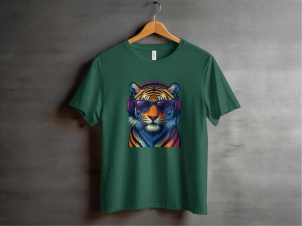 Beats & Stripes Tiger T-Shirt - Image 3