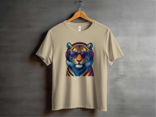 Beats & Stripes Tiger T-Shirt - Image 2