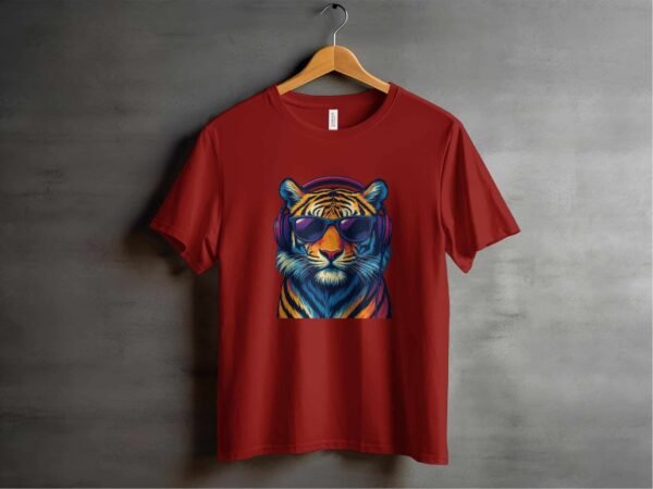 Beats & Stripes Tiger T-Shirt - Image 5