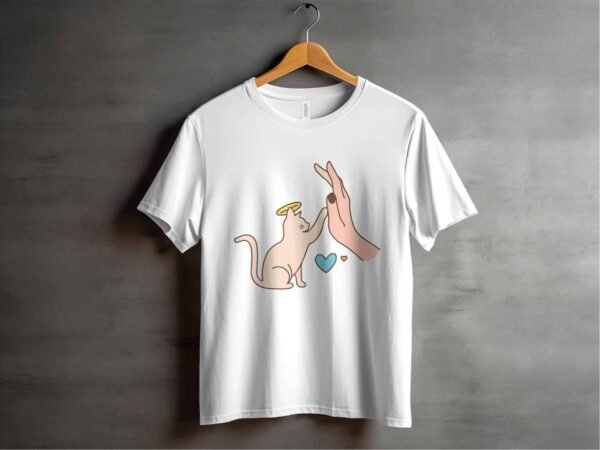 Pawprints in Heaven Tee - Image 5
