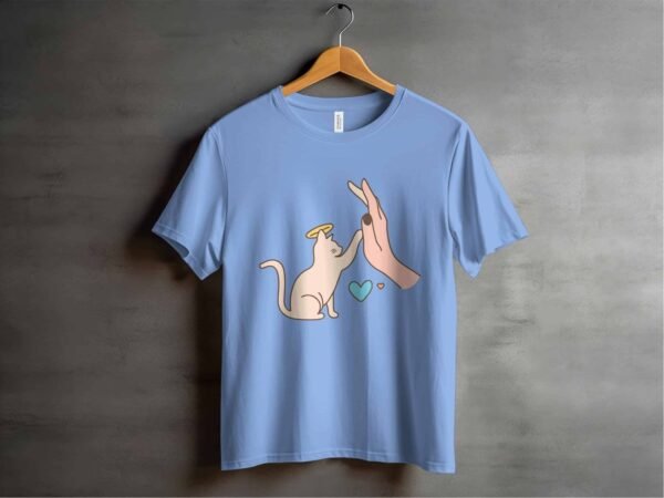 Pawprints in Heaven Tee - Image 2