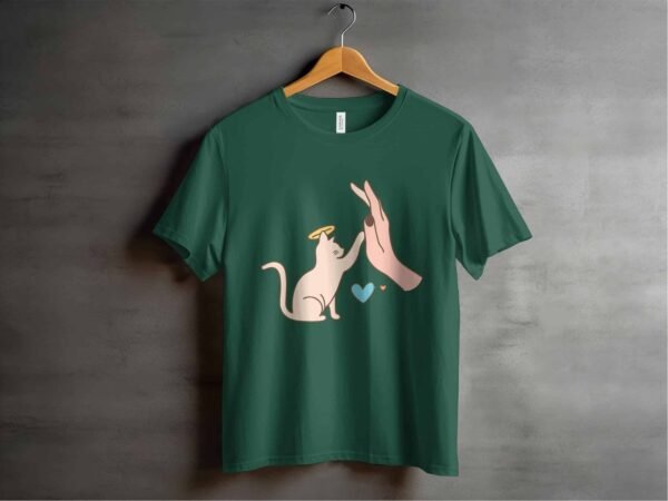 Pawprints in Heaven Tee - Image 3