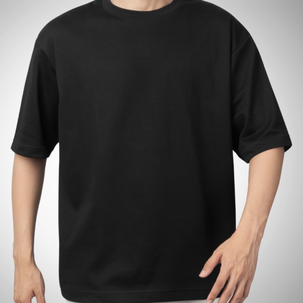 Men’s Vintage Car Back Print T-Shirt - Black