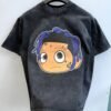 Men’s Cartoon Graphic Drop Shoulder T-Shirt
