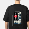Men’s Japanese Graphic T-Shirt - Black