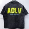 Men’s Vintage Wash Cartoon Print Drop Shoulder T-Shirt