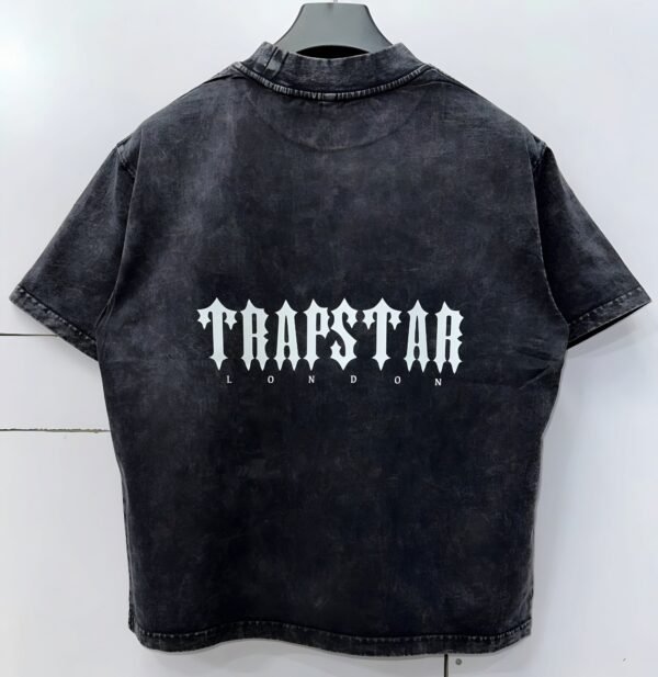 Men’s Vintage Wash Gothic Print Drop Shoulder T-Shirt