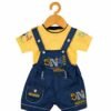 Kids’ 5N Printed Dungaree Shorts Set