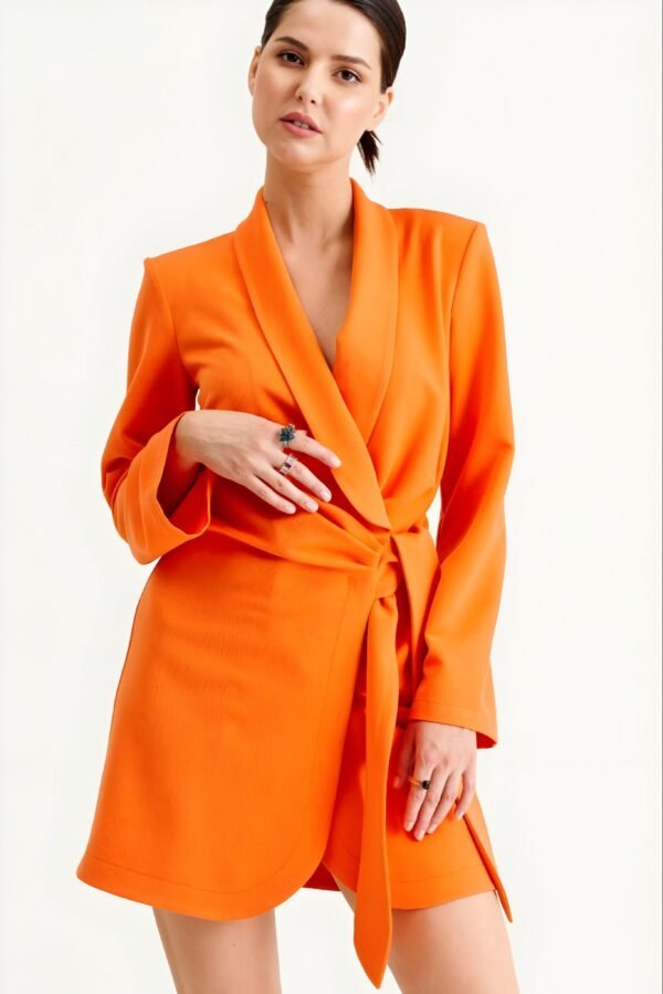 Women’s Blazer Wrap Mini Dress
